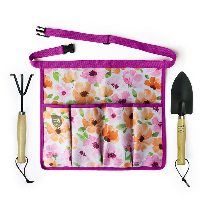 Seed & Sprout 3-Piece Gardening Set - August Bloom