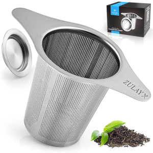 Zulay Kitchen Stainless Steel Tea Filter