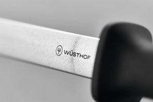 Wusthof 10" Wide Diamond Sharpening Steel, Fine