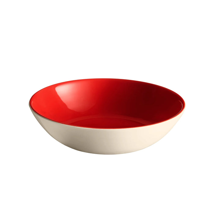Emile Henry Everyday Pasta Bowl: Rouge / Cream
