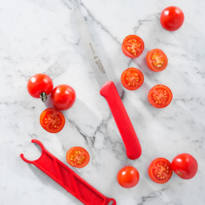 Messermeister Petite Messer Tomato Knife: Red
