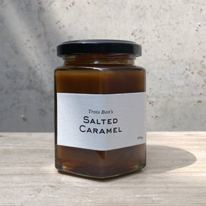 Trois Bon French Style Salted Caramel Sauce