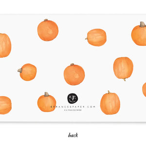E. Frances Paper Little Notes: Pumpkins Patch