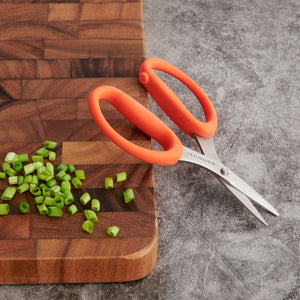 Helen's Asian Kitchen Universal Kitchen Scissors: Orange