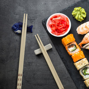 Helen's Asian Kitchen Chopstick Rests (Set of 5): Fish