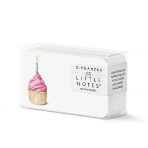 E. Frances Paper Little Notes: Pink Cupcakes