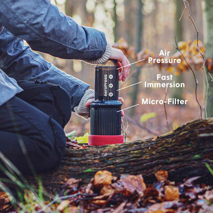 AeroPress Coffee Maker: Go Travel Press