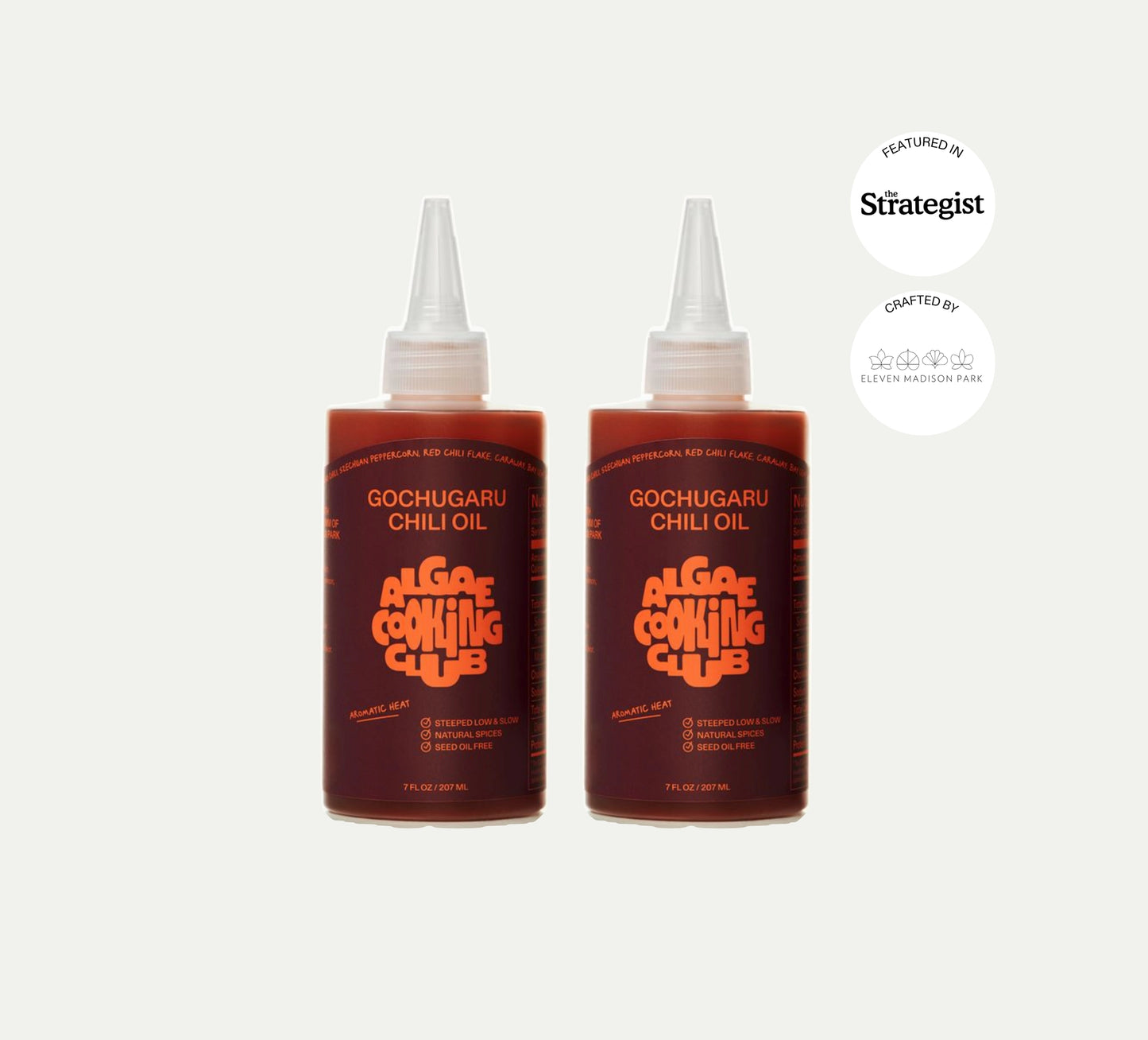 Algae Cooking Club Gochugaru Chili Oil: 7 oz.