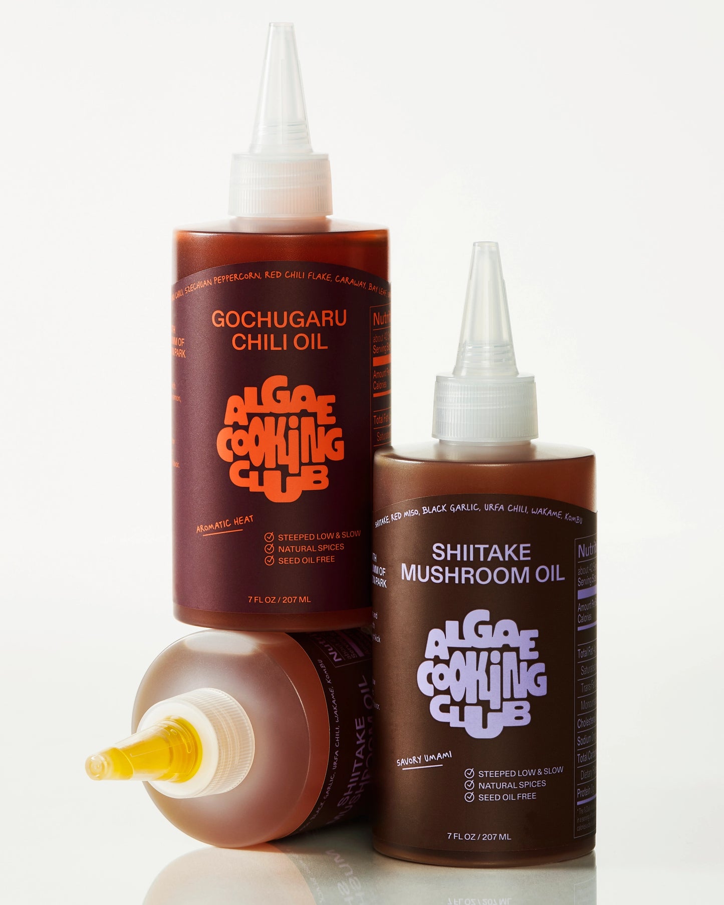 Algae Cooking Club Gochugaru Chili Oil: 7 oz.