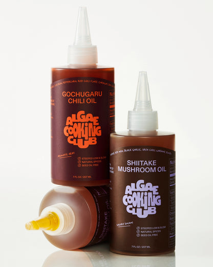 Algae Cooking Club Gochugaru Chili Oil: 7 oz.
