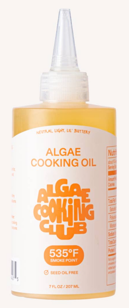 Chef-Grade Algae Cooking Oil 7oz Chef Squeeze Bottle