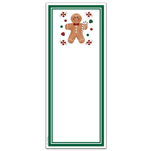 Alice's Cottage Magnetic Notepad: Gingerbread