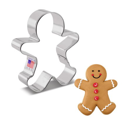 Ann Clark Cookie Cutter: Gingerbread Man, 3.75"