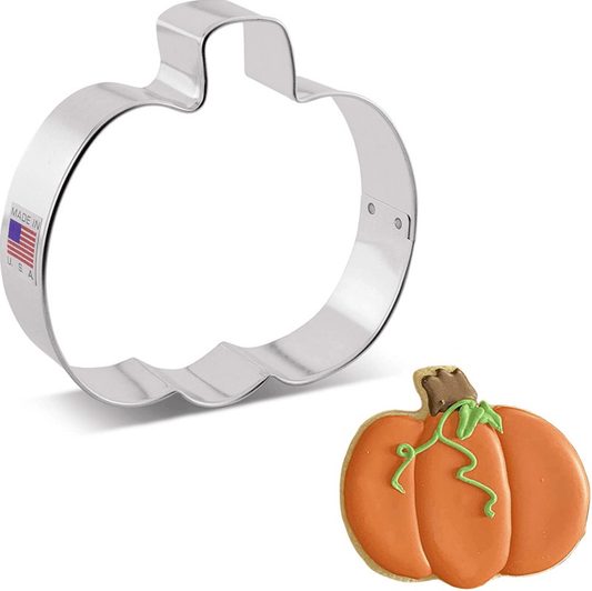 Ann Clark Cookie Cutter: Pumpkin, 3"