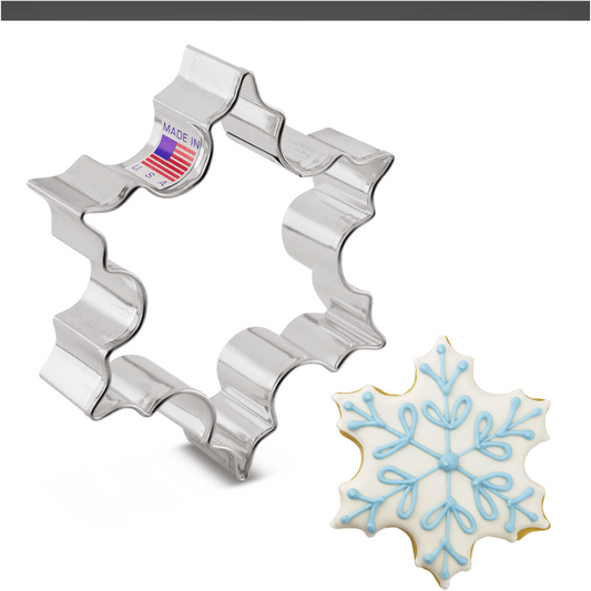 Ann Clark Cookie Cutter: Snowflake, 3.5"