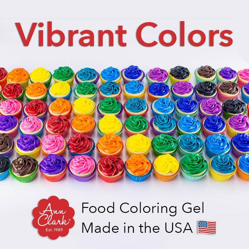 Ann Clark Gel Food Coloring (Set of 12)