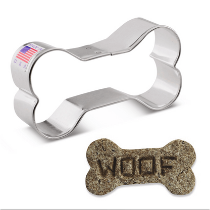 Ann Clark Cookie Cutter: Dog Bone, 3.5"