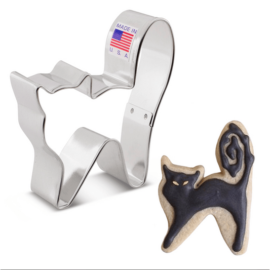 Ann Clark Cookie Cutter: Cat (Halloween)