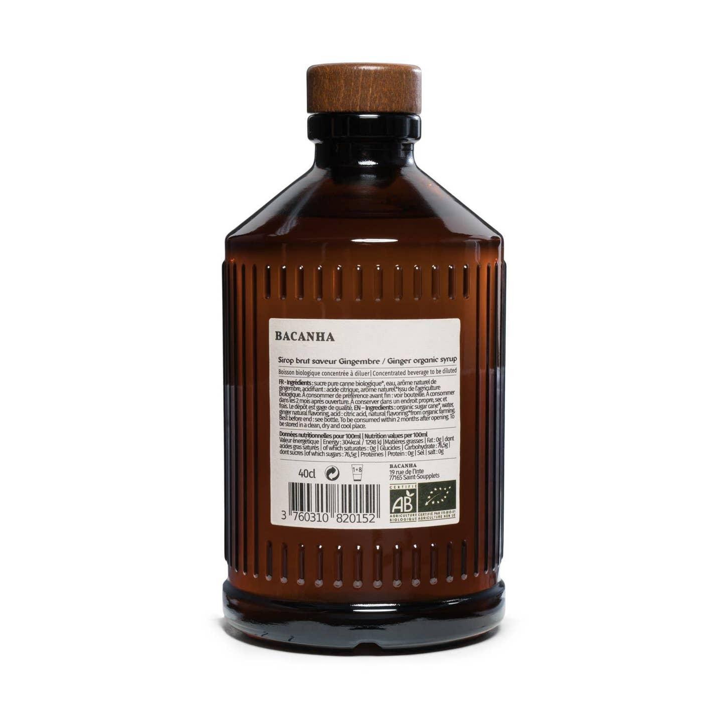 Bacanha Ginger Syrup