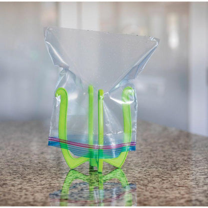 Bag Well Sealable Bag Holder: Gallon Size