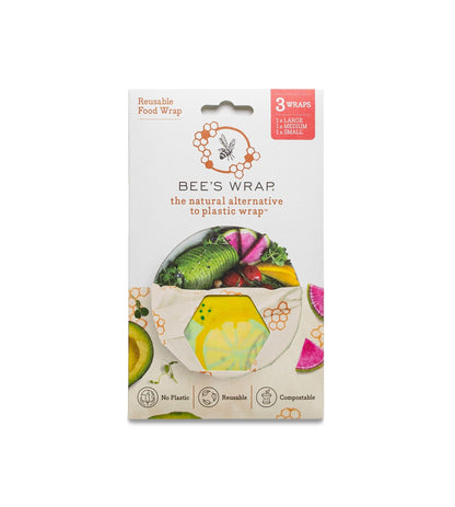 Bee's Wrap: Assorted Set of 3 (S,M,L), Fresh Squeeze