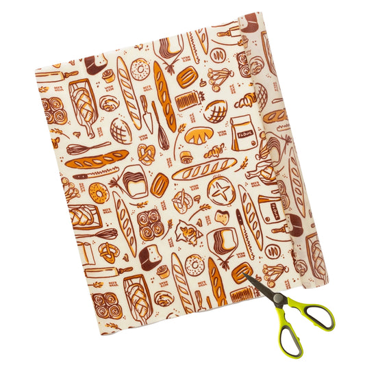 Bee's Wrap Cut-To-Size Roll: Bakery Lane