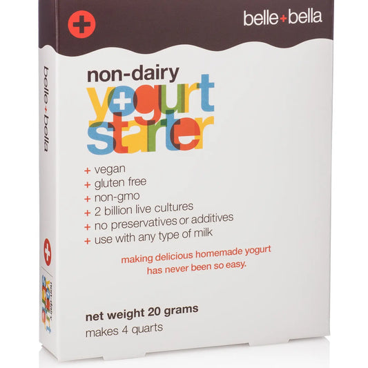 Belle + Bella DIY Non-Dairy Yogurt Starter Kit