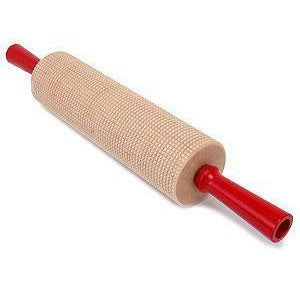 Bethany Housewares Lefse Rolling Pin: Square Cut