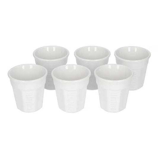 Bialetti Bicchierini (Set of 6): White