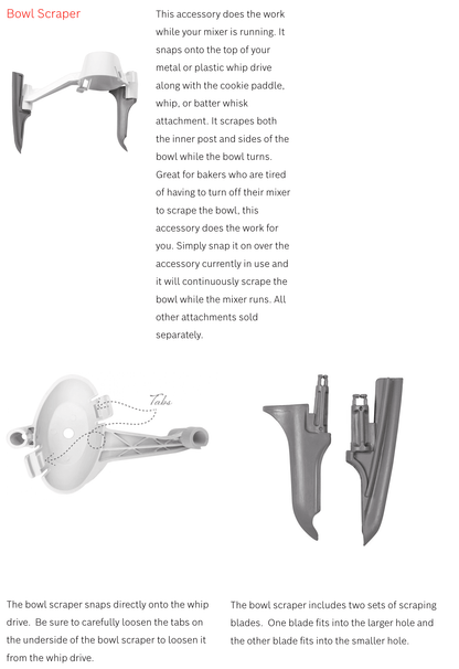 Bosch Universal Plus Mixer Attachment: Baker's Pack