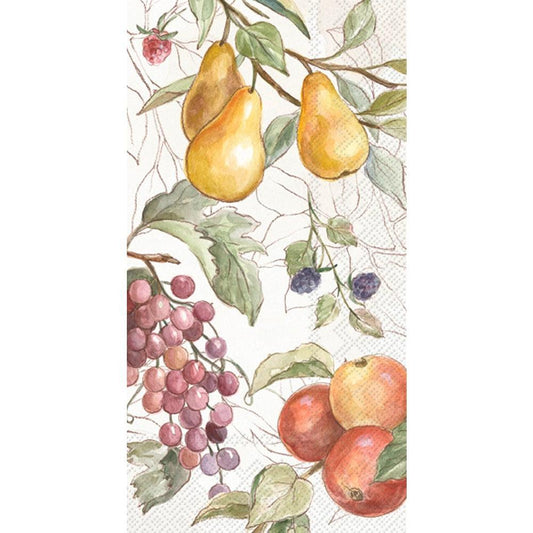 Boston International Dinner Napkins: Country Fruits, Cream