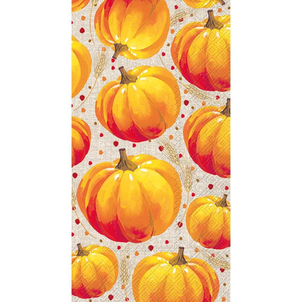 Boston International Dinner Napkins: Pumpkin Allover, Linen