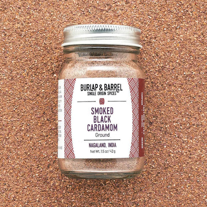 Burlap & Barrel Smoked Black Cardamom, Ground