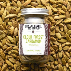 Burlap & Barrel Cloud Forest Cardamom, Whole Pods