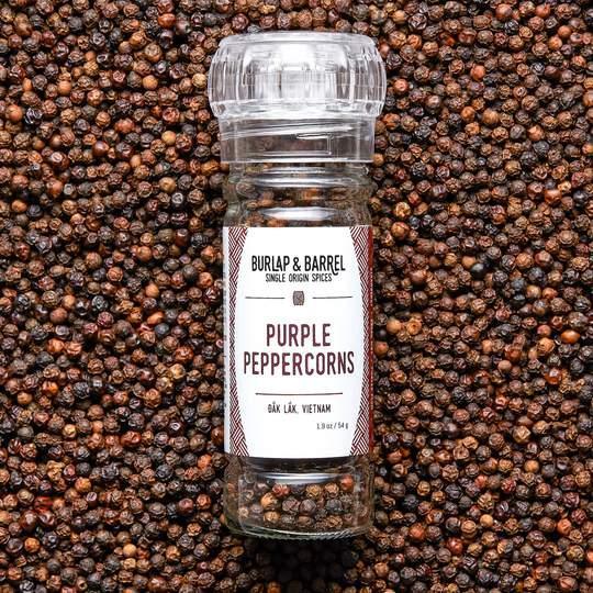 Burlap & Barrel Purple Peppercorns (Grinder)