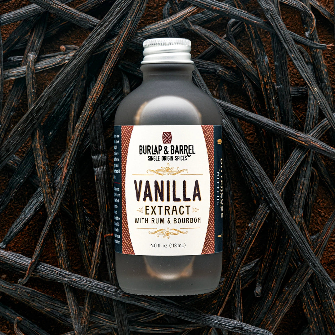 Burlap & Barrel Vanilla Extract: 4 oz.