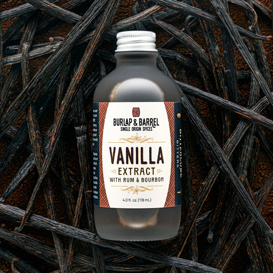 Burlap & Barrel Vanilla Extract: 4 oz.