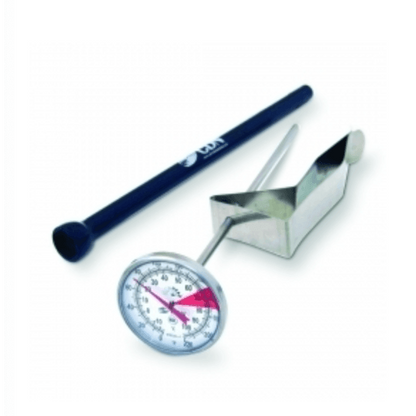 CDN Beverage And Frothing Thermometer: 6.5" Stem