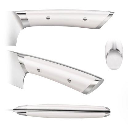 Cangshan Helena 5" Serrated Utility Knife w/Sheath, White