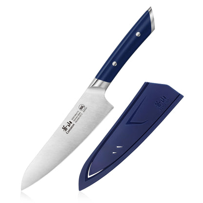 Cangshan Helena 5.5" Prep Knife w/Sheath, Navy Blue