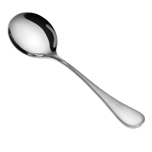 Cangshan Rain Flatware: Bouillon Spoon
