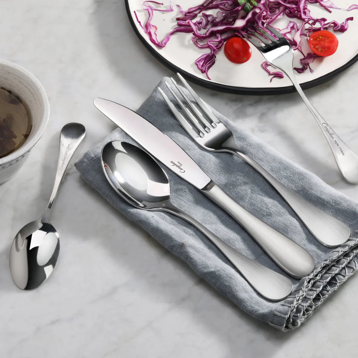 Cangshan Rain Flatware Set: 47 Piece