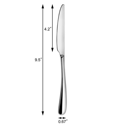 Cangshan Rain II Flatware: Forged Dinner Knife