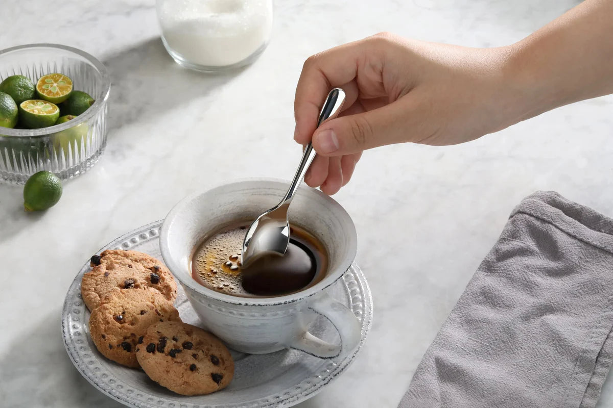 Cangshan Rain II Flatware: Forged Espresso Spoon