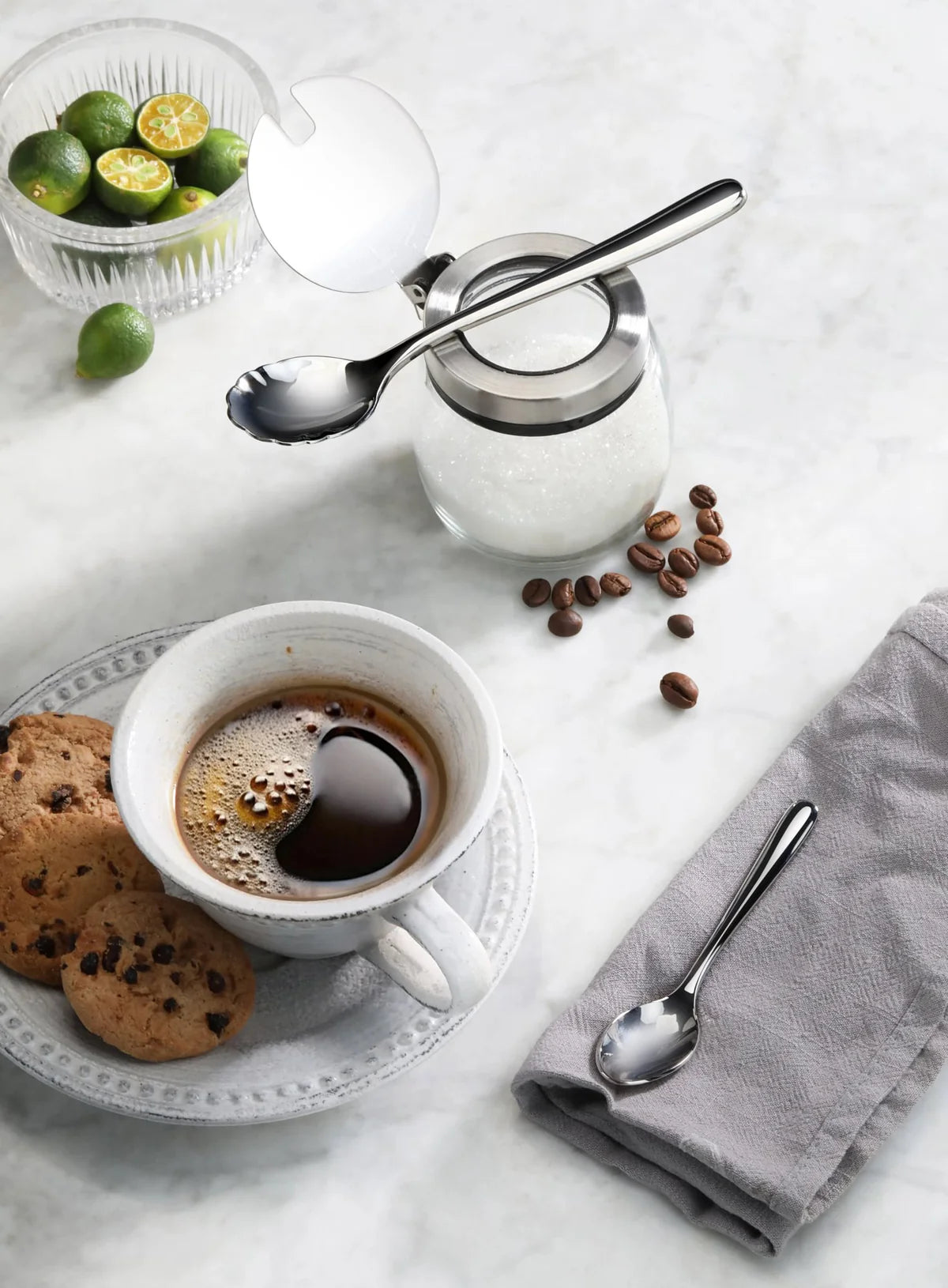 Cangshan Rain II Flatware: Forged Espresso Spoon