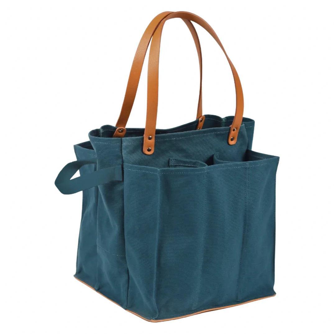 Capabunga Market Tote: Petrol Blue