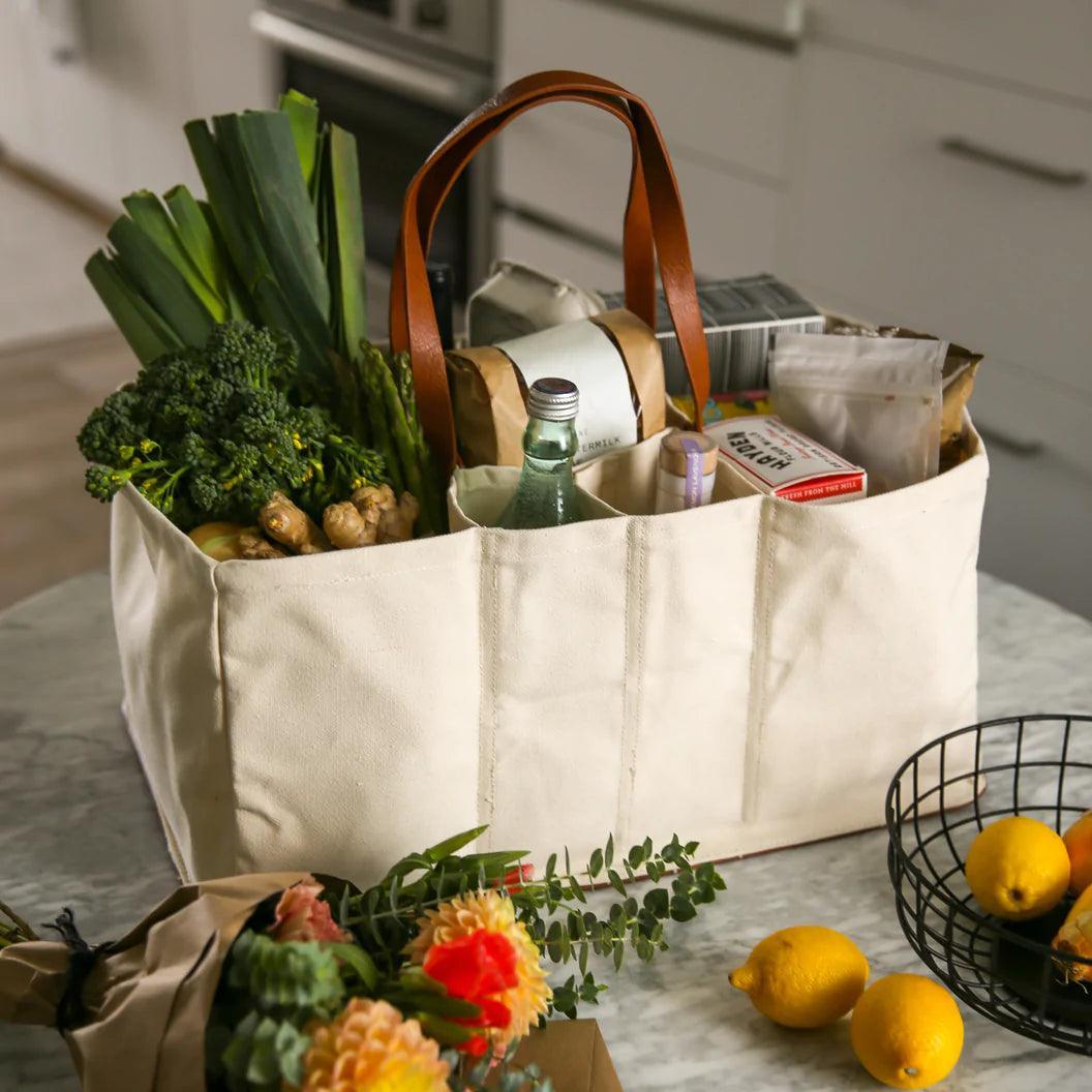 Capabunga Grocery Tote: Natural