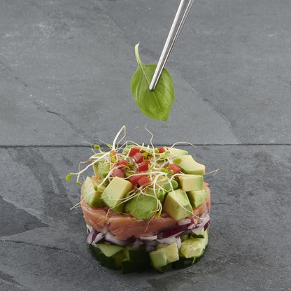 Cat Cora Plating Tongs: Straight, 11.75"