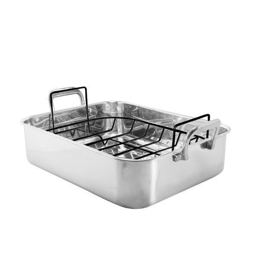 Chantal Stainless Steel Roaster w/ Non-Stick Rack