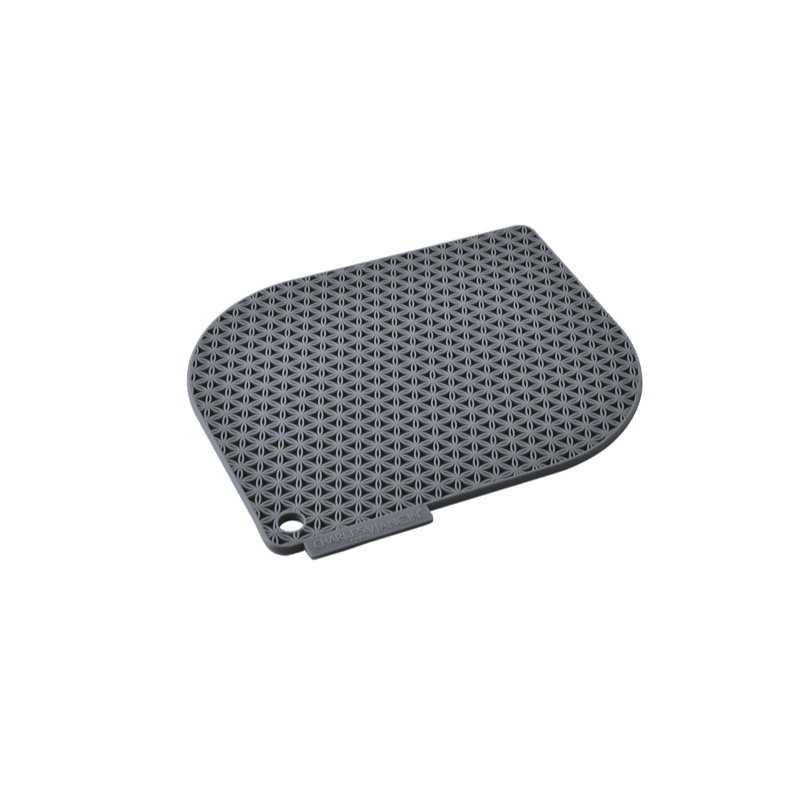 Charles Viancin Honeycomb Pot Holder: Grey